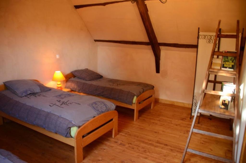 Hotel La Ferme Du Pere Kermorocʼh Habitación foto